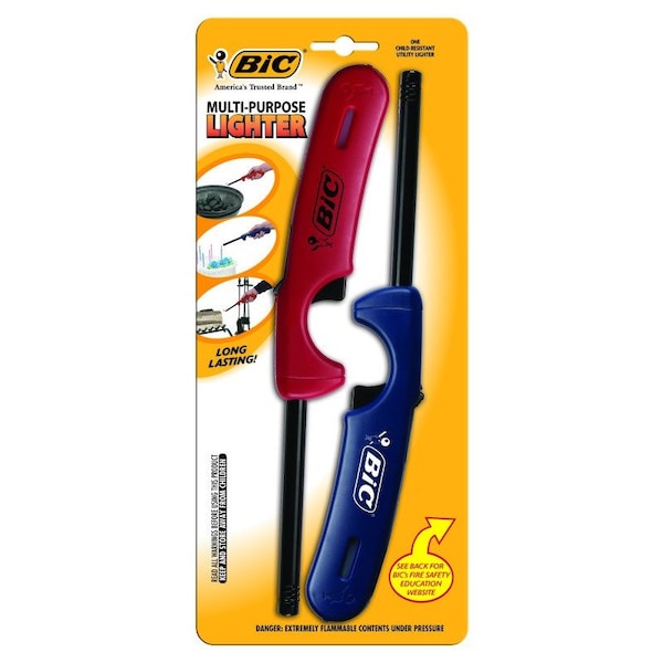 Bic Utility Lighter 2Pk UDSP210 Zoro